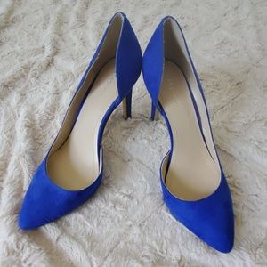 NWOT BCBGeneration Blue Heels